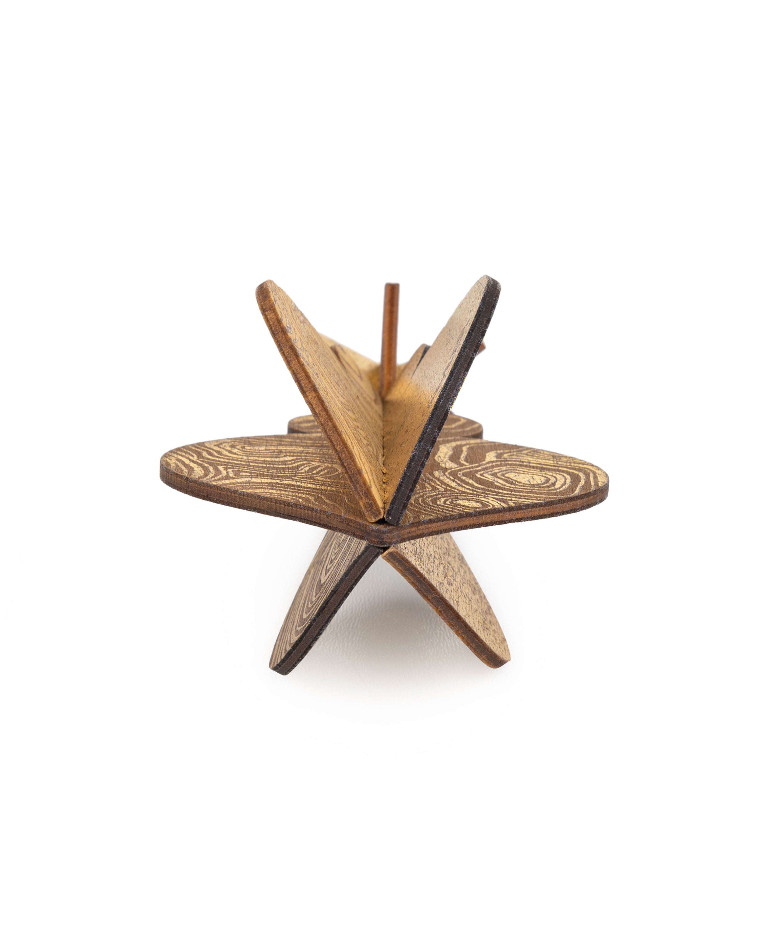 Wooden Bauble | PontyPine in Coffee/Bone