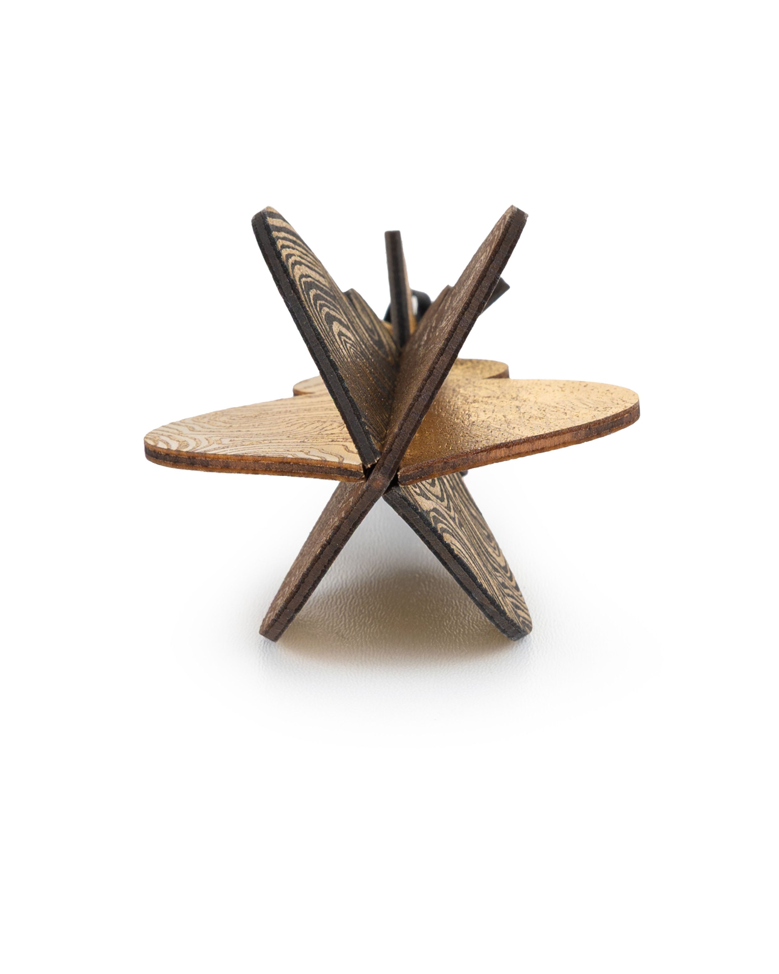 Wooden Bauble | PontyPine in Black/Brown