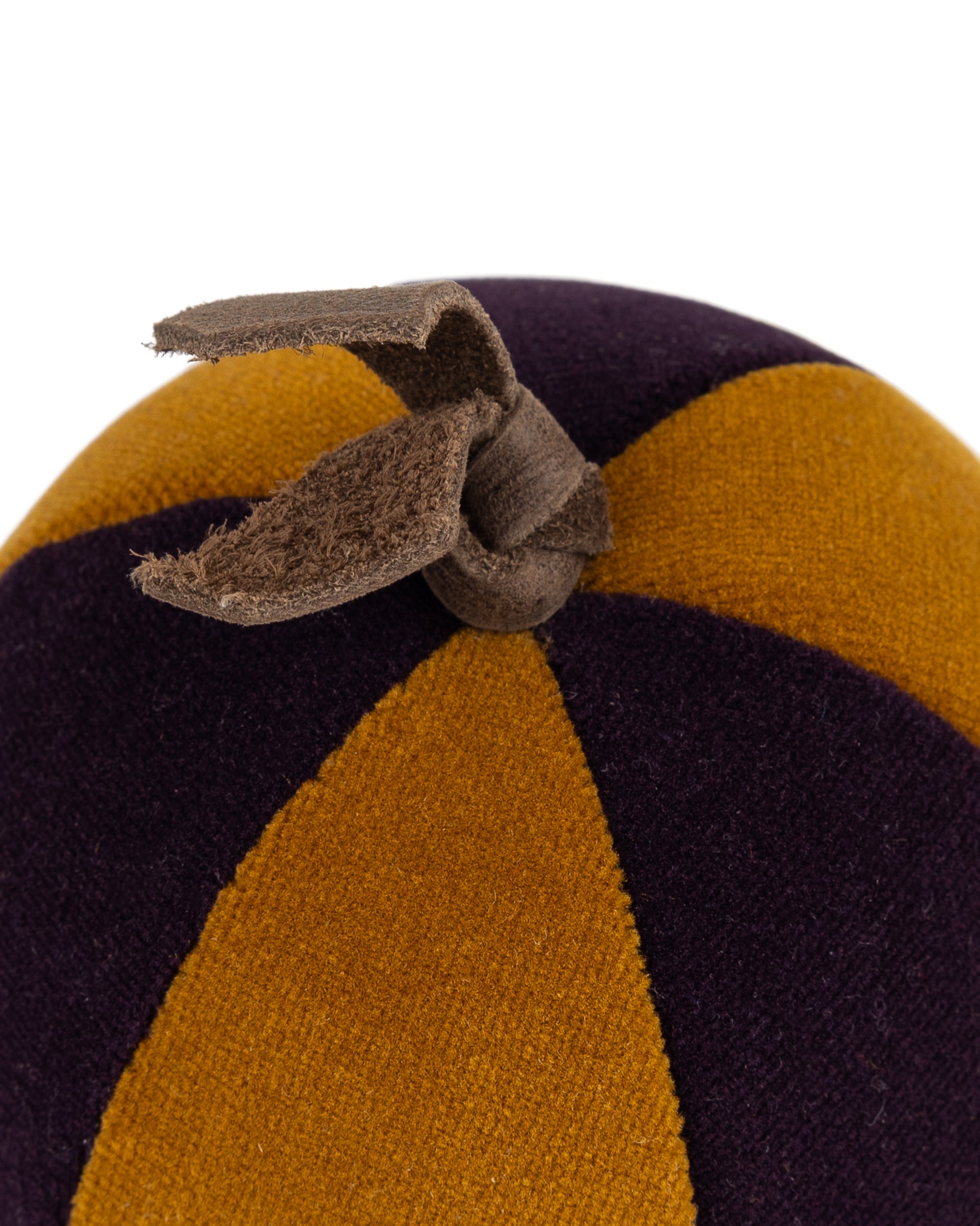 Velvet Segment Bauble | Blackcurrant/Tobacco