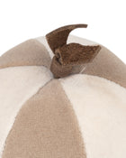 Velvet Segment Bauble | Ivory/Sand