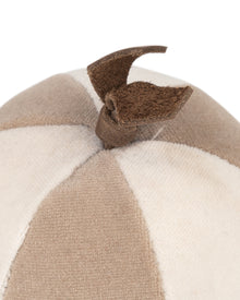 Velvet Segment Bauble | Ivory/Sand