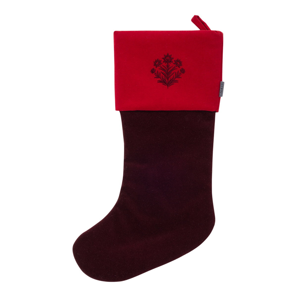Velvet Christmas Stockings