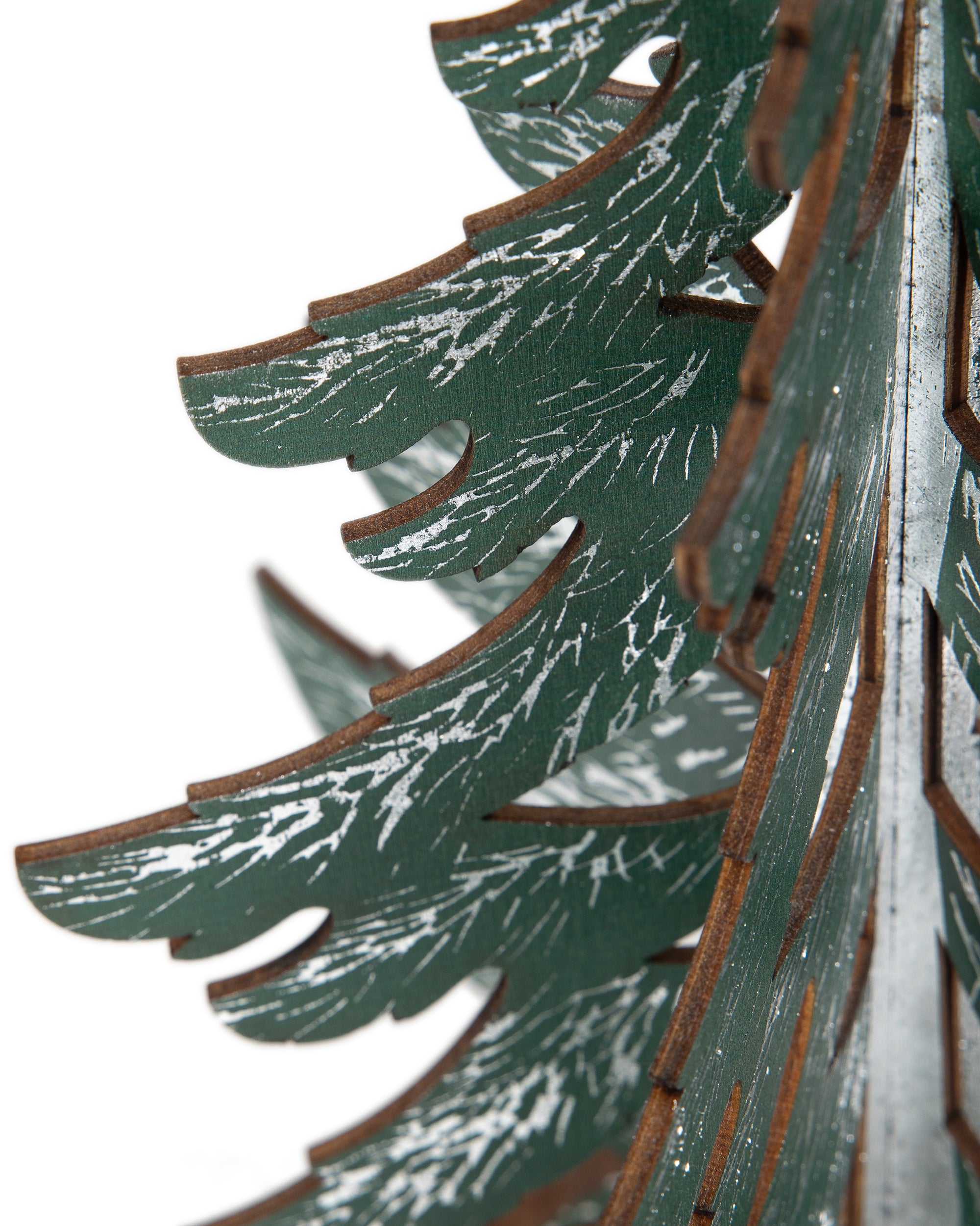 Wooden Christmas Tree | Medium Silver