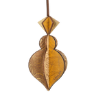 Wooden Bauble | PontyPine in Coffee/Bone