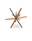 Wooden Bauble | Meringue in Coffee/Bone