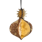 Wooden Bauble | Meringue in Coffee/Bone