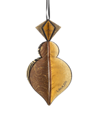 Wooden Bauble | PontyPine in Black/Brown