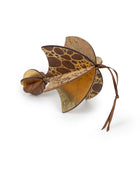 Wooden Bauble | Parachute in Coffee/Bone