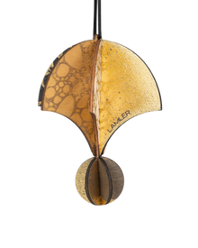 Wooden Bauble | Parachute in Coffee/Black