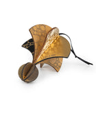 Wooden Bauble | Parachute in Coffee/Black