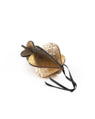 Wooden Bauble | Petal in Coffee/Black