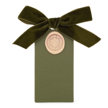 6 Waxed Card Tags | Seaweed Green