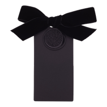 6 Waxed Card Tags | Cinder Black