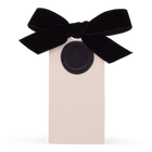 6 Waxed Card Tags | Velum & Black