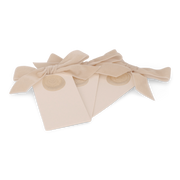 6 Waxed Card Tags