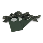 6 Waxed Card Tags | Deep Sea