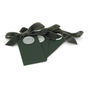 6 Waxed Card Tags