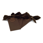 6 Waxed Card Tags