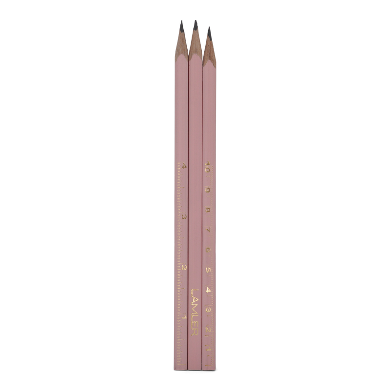 Lamler Ruler Pencil | Pink