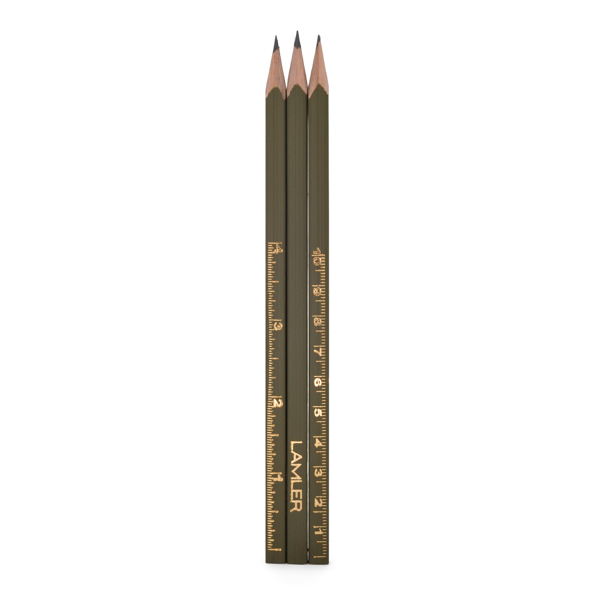 Lamler Ruler Pencil | Seaweed Green