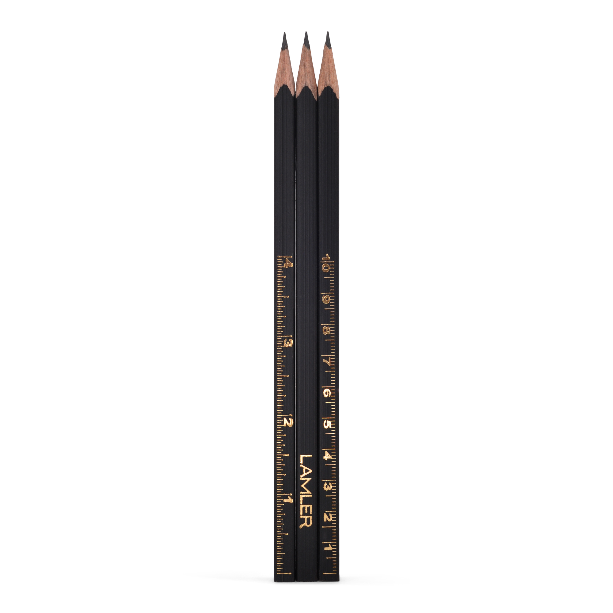 Lamler Ruler Pencil | Cinder Black