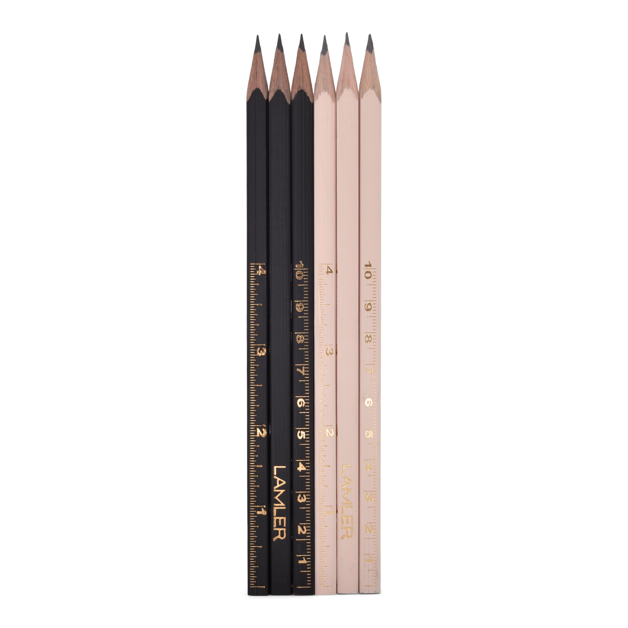 Lamler Ruler Pencil | Cinder Black