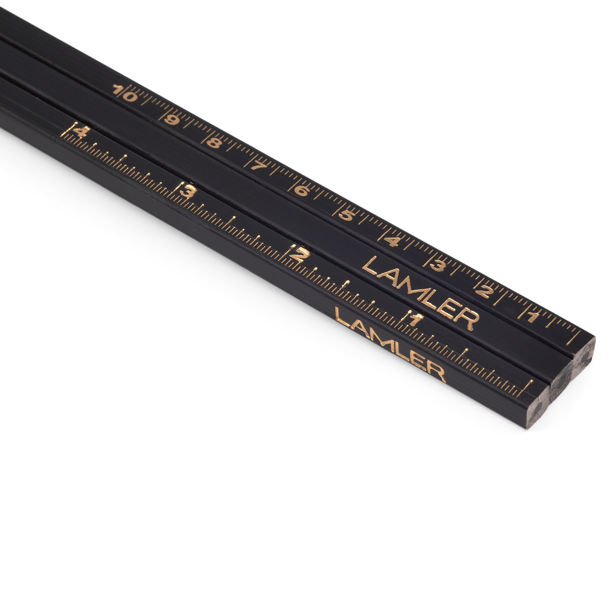 Lamler Ruler Pencil | Cinder Black