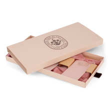 6 Waxed Card Tags | Pink