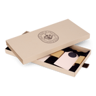 6 Waxed Card Tags | Velum & Black