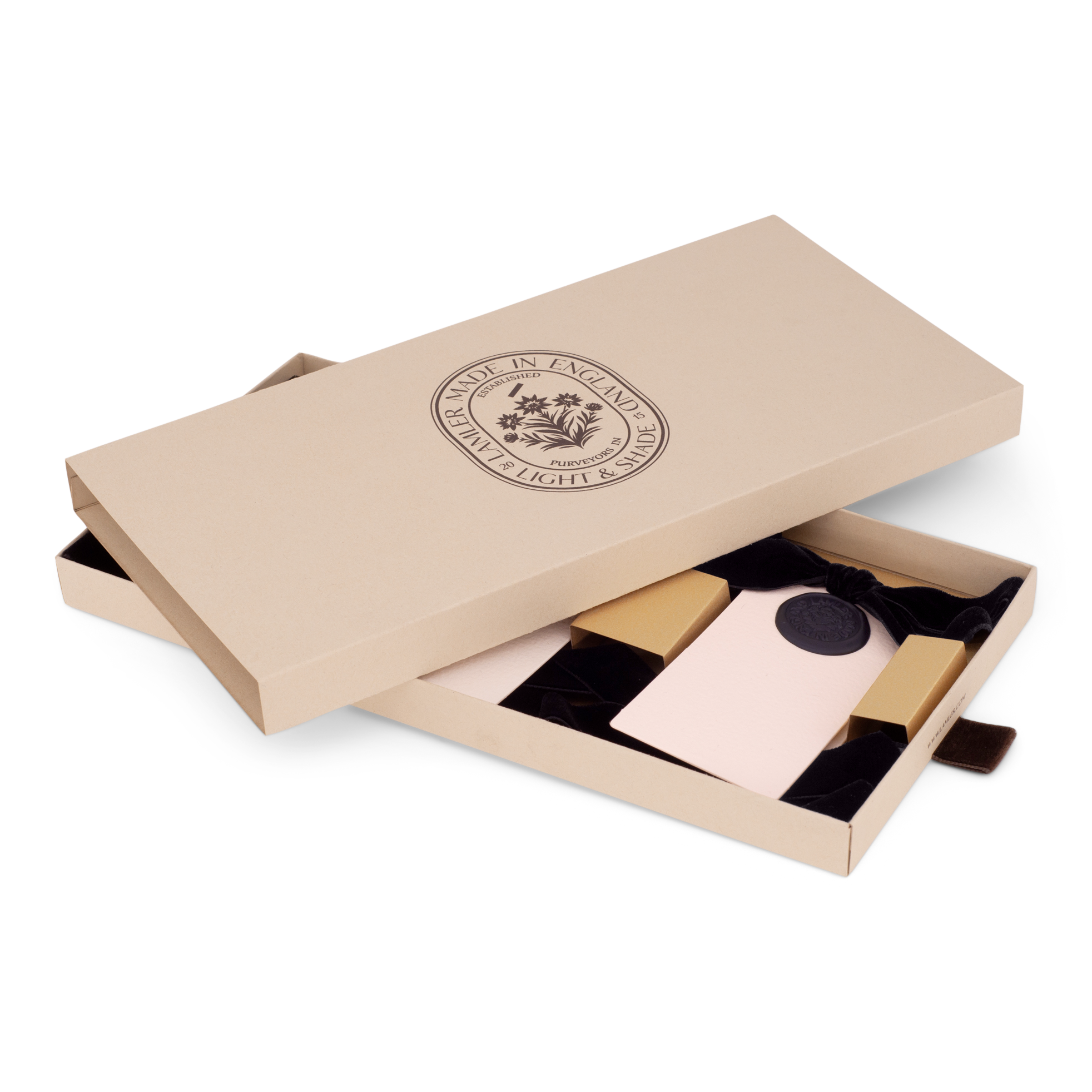 6 Waxed Card Tags | Velum & Black