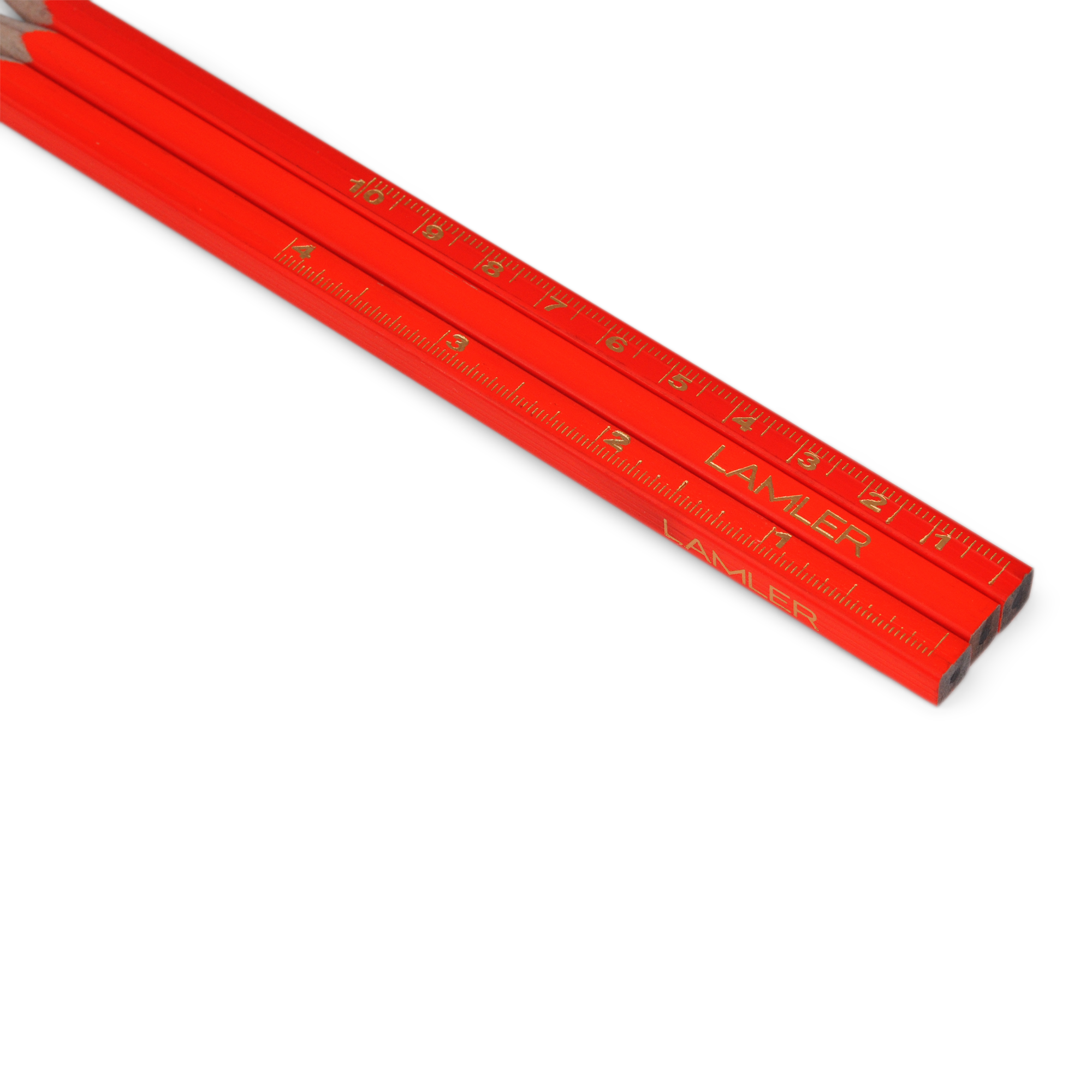 Lamler Ruler Pencil | Fluro Orange