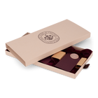 6 Waxed Card Tags | Burgundy