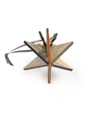 Wooden Bauble | Seed Head in Charcoal