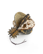 Wooden Bauble | Meringue in Charcoal