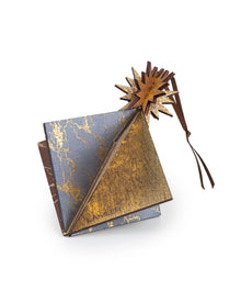 Wooden Bauble | Diamond Tile in Soft Blue/Pinks