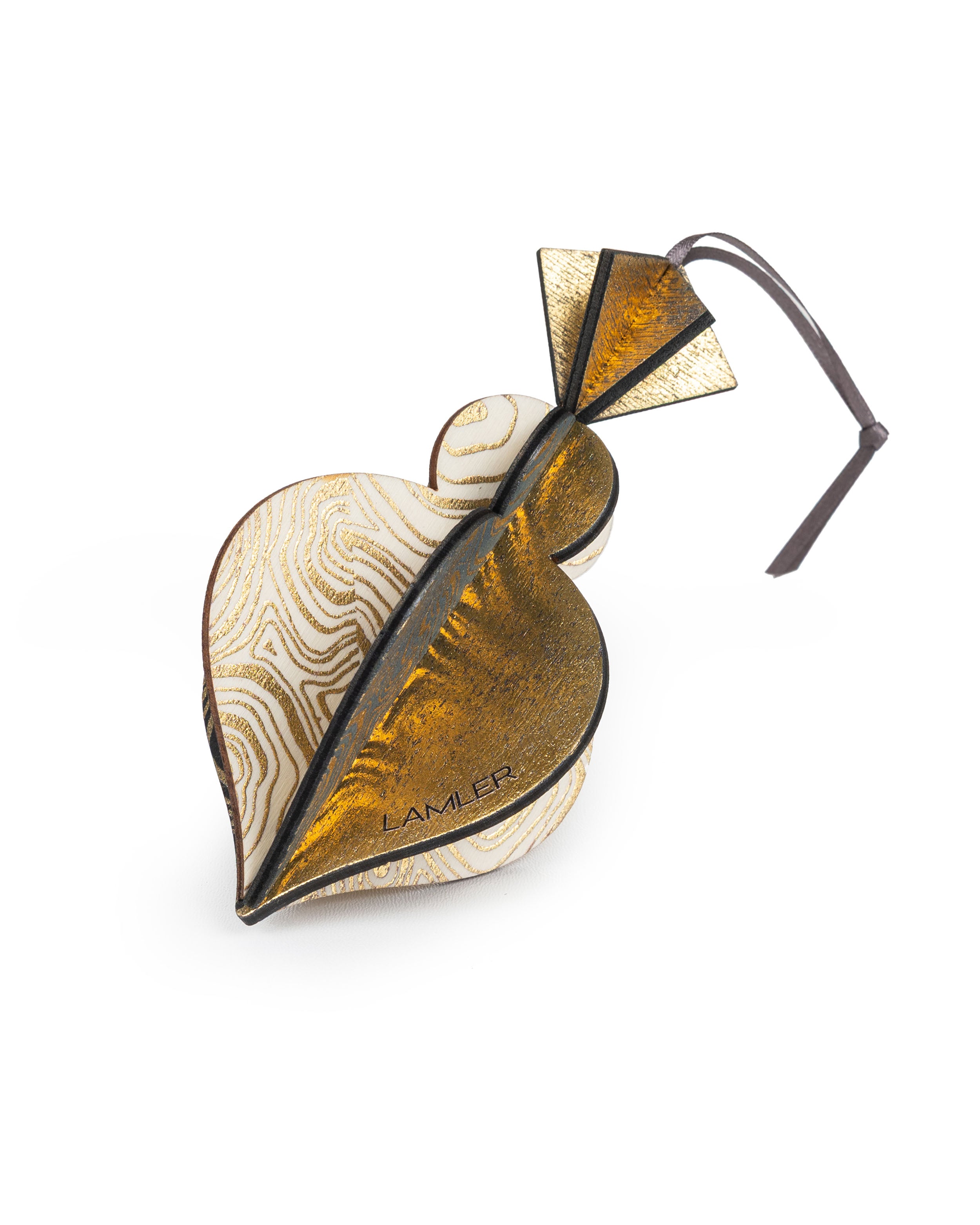 Wooden Bauble | PontyPine in Charcoal