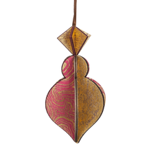 Wooden Bauble | PontyPine in Soft Pinks