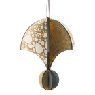 Wooden Bauble | Parachute in Charcoal/Bone