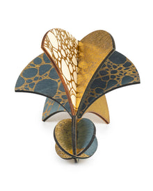 Wooden Bauble | Parachute in Charcoal/Bone