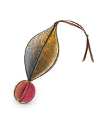 Wooden Bauble | Petal in Soft Blue/Pinks