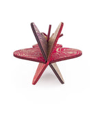 Wooden Bauble | PontyPine in Hot Pink/Orange