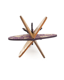 Wooden Bauble | Meringue in Purple