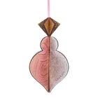 Wooden Bauble | PontyPine in Pink