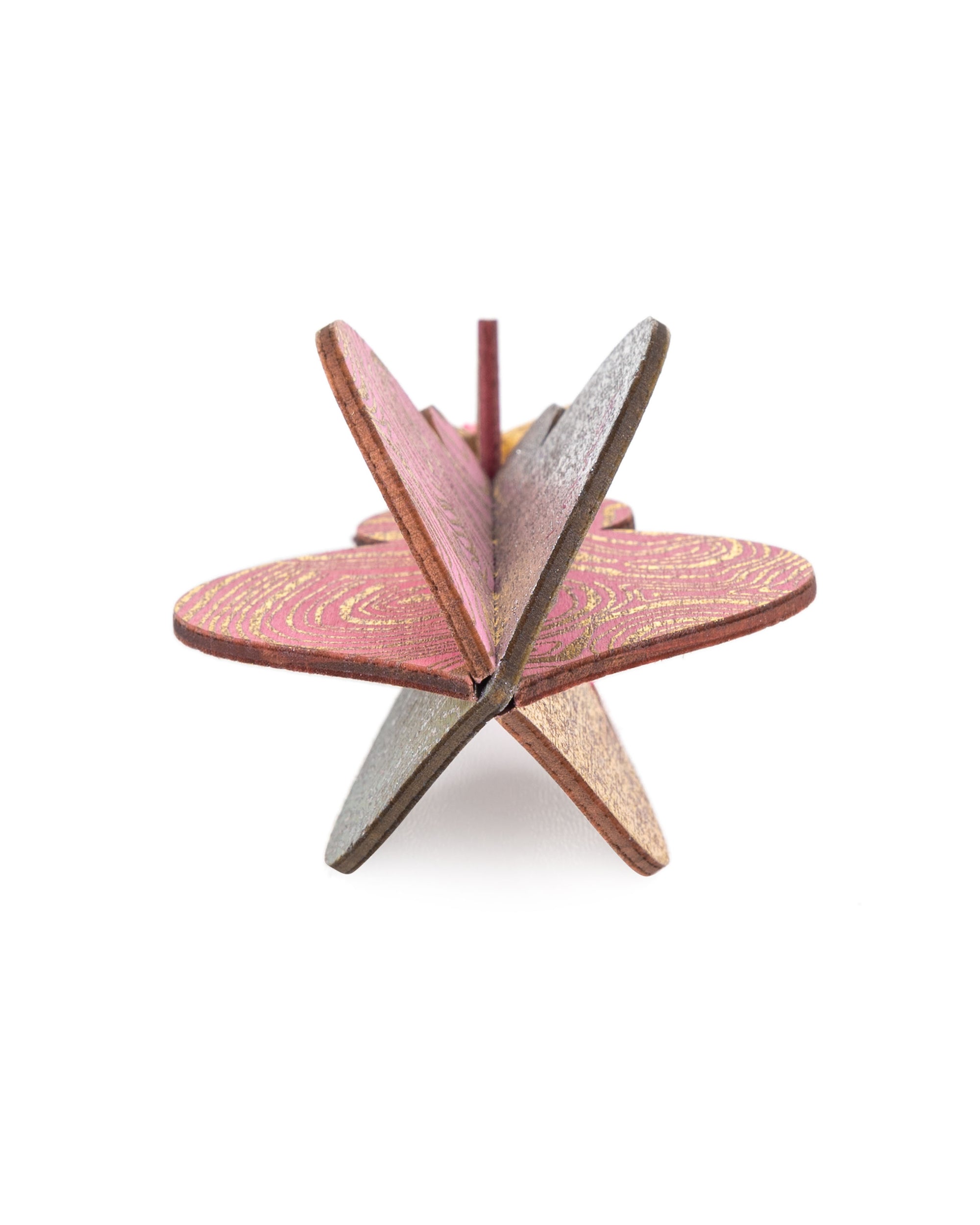 Wooden Bauble | PontyPine in Pink