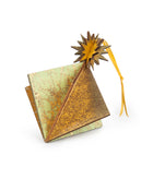 Wooden Bauble | Diamond Tile in Pale Yellow/Green