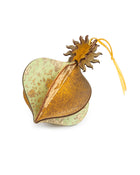 Wooden Bauble | Meringue in Pale Yellow/Green