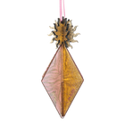 Wooden Bauble | Seed Head in Pink