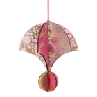Wooden Bauble | Parachute in Pink