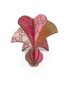 Wooden Bauble | Parachute in Pink