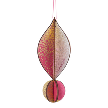 Wooden Bauble | Petal in Pink